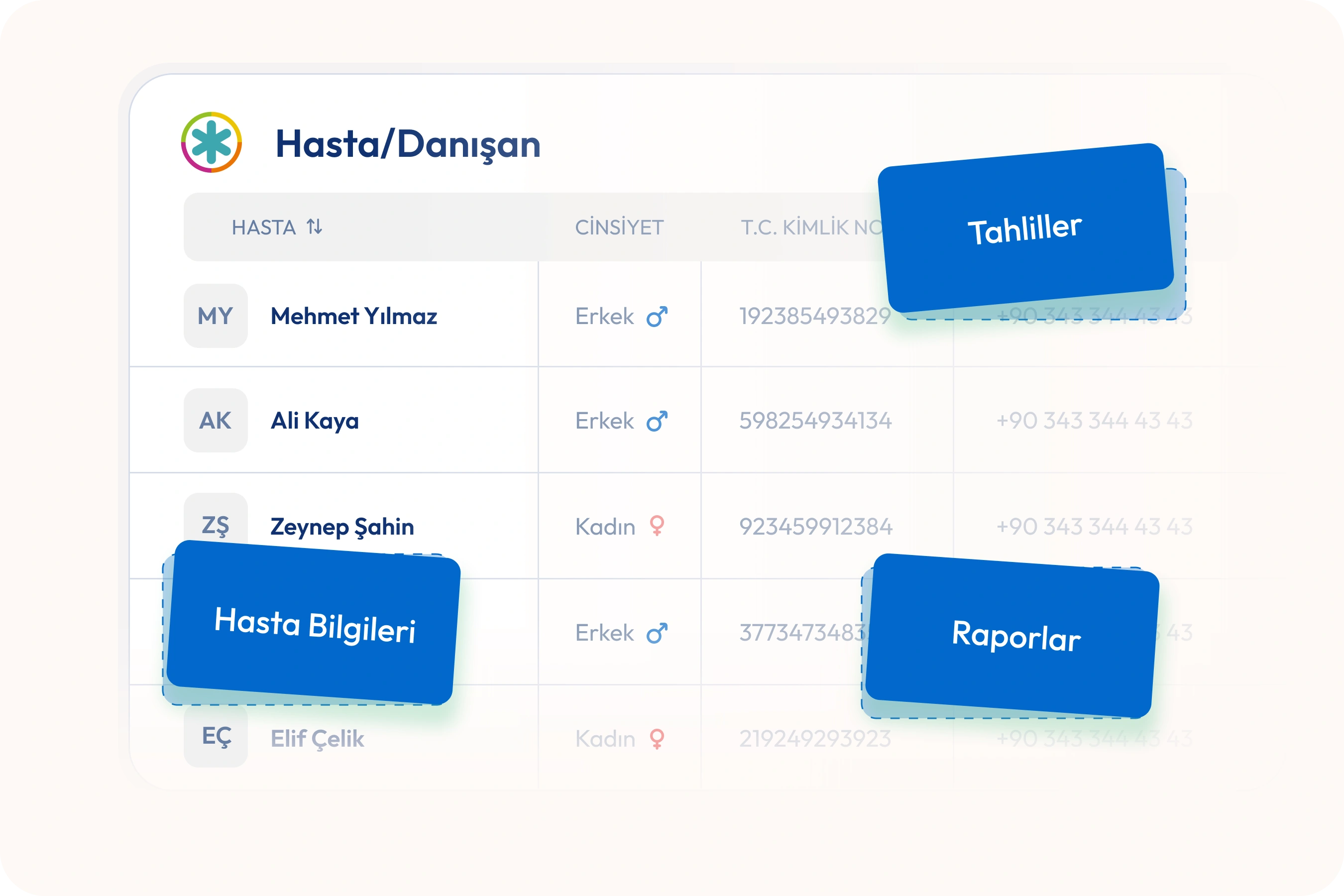 Xəstə/Müraciətçi İzləməsi ilə Peşəkar CRM Gücü