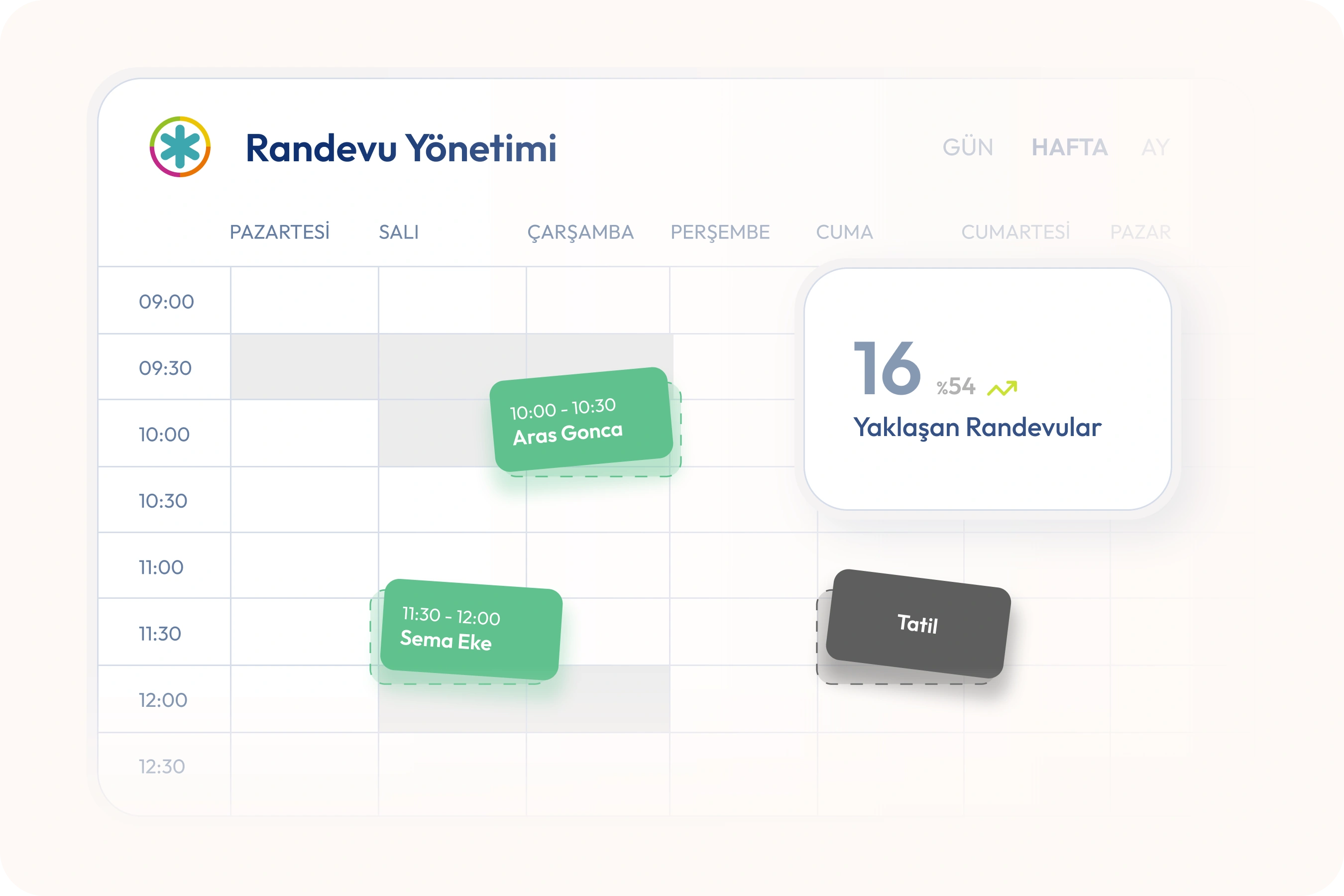Randevu İdarəetməsi Artıq Çox Daha Asandır