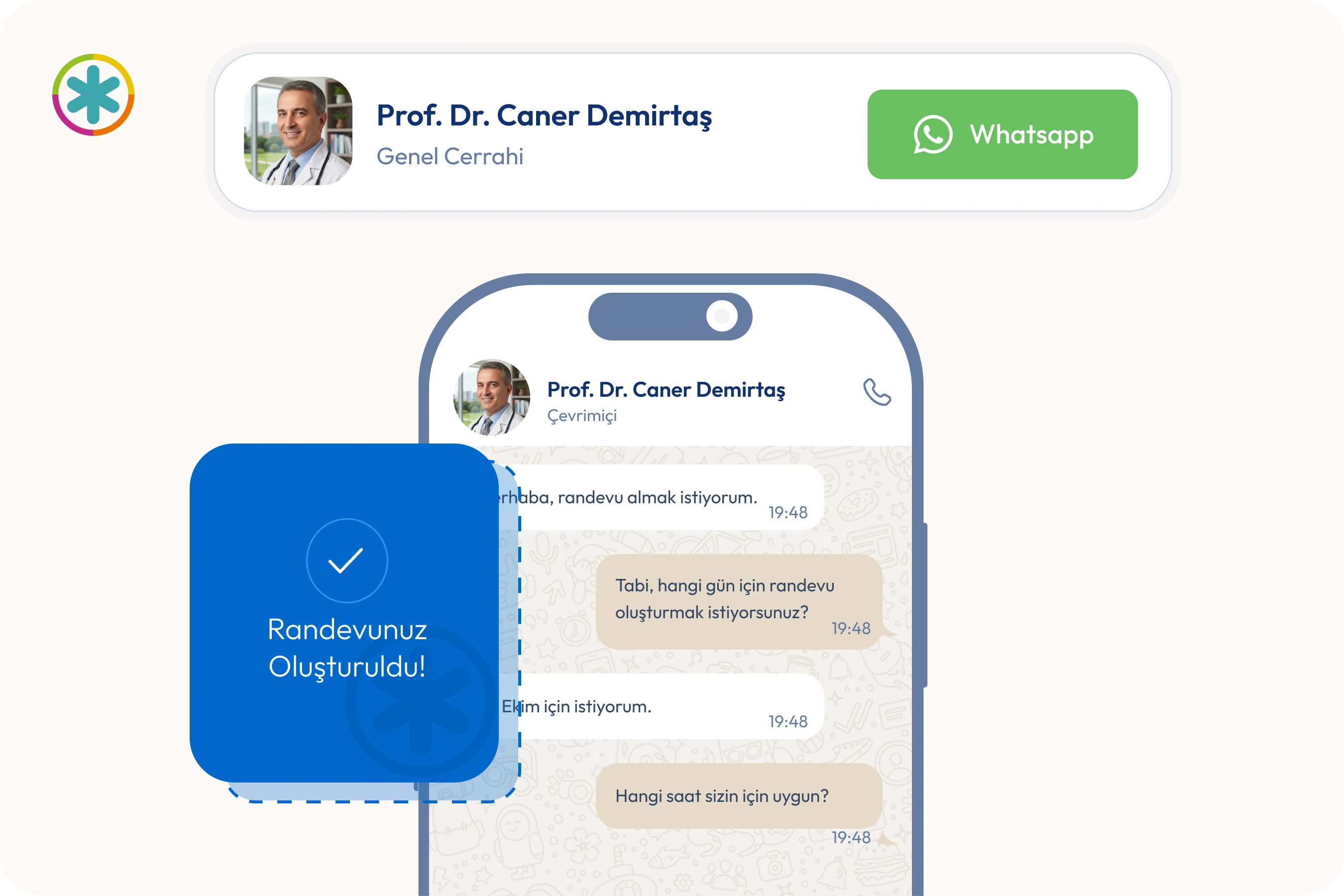 WhatsApp İnteqrasiyası – Xəstələrinizə Hər An Əlçatanlıq